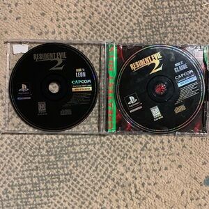 Sony Resident Evil 2 Black PlayStation Discs